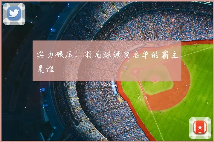实力碾压！羽毛球颁奖名单的霸主是谁