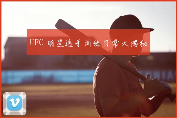 UFC 明星选手训练日常大揭秘