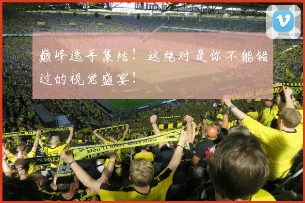 巅峰选手集结!这绝对是你不能错过的视觉盛宴!