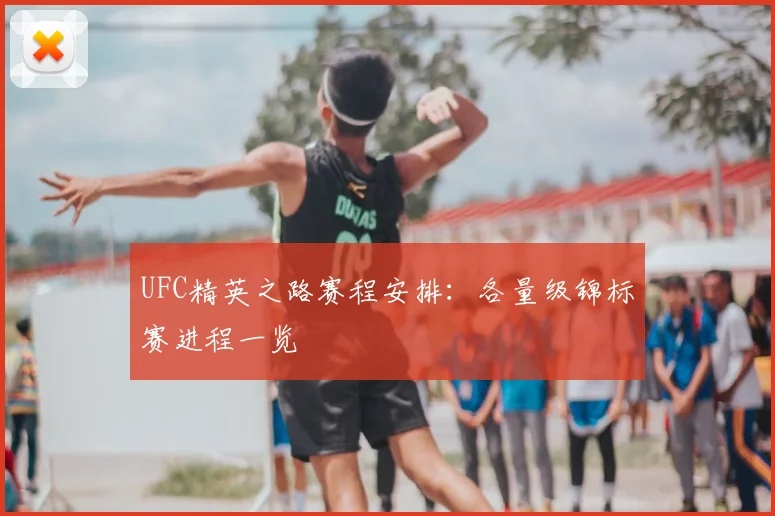 UFC精英之路赛程安排：各量级锦标赛进程一览