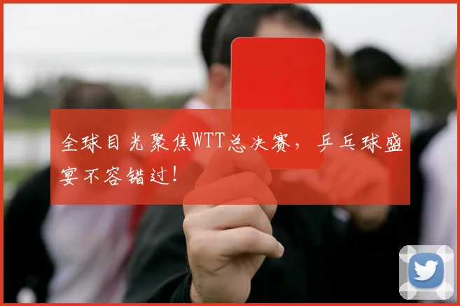 全球目光聚焦WTT总决赛，乒乓球盛宴不容错过！