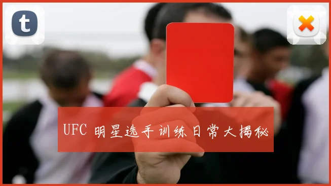 UFC 明星选手训练日常大揭秘
